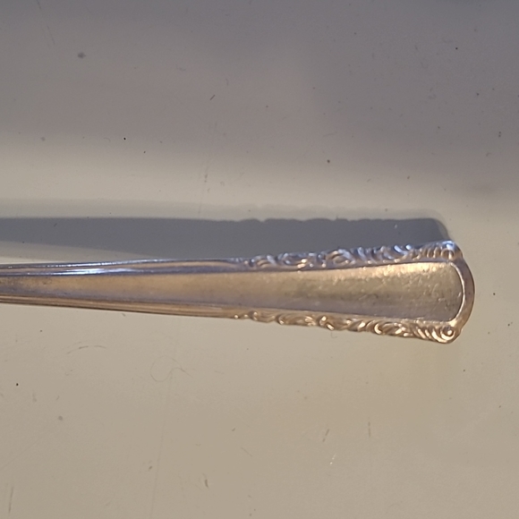 Vintage 1940s/50s Holmes & Edwards May Queen Silver Inlaid Teaspoons(Set of 8) - Picture 4 of 6